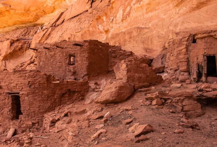 Native American dwellings in Blanding Utah