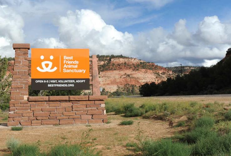 Best Friends Animal Sanctuary Sign