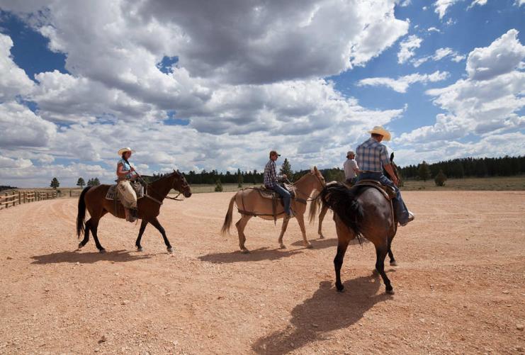 Guided Horseback Riding Tours near Bryce Canyon National Park