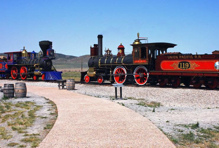 Steam engines in Northern Utah