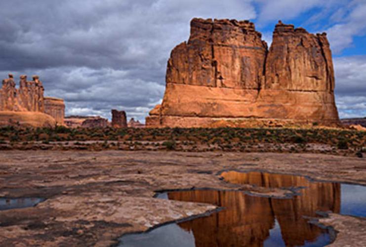 Courthouse Towers in Moab