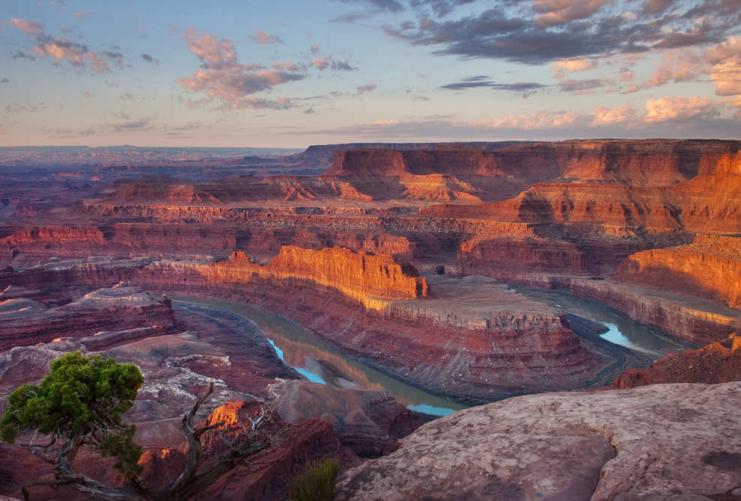 Dead Horse Point State Park at Sunset
