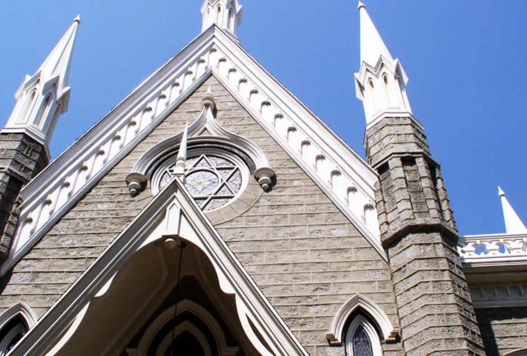 Assembly Hall on Temple Square in Salt Lake City