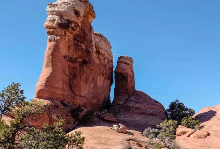 Large Rock Fin in Arches National Park