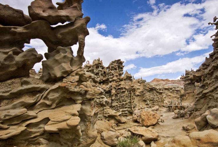 Rocks at Fantasy Canyon near Vernal Utah