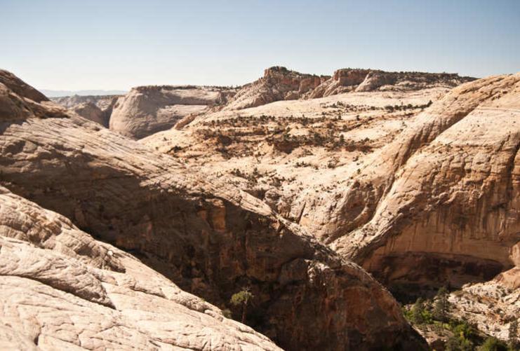 Desert landscape in Grand Staircase Utah