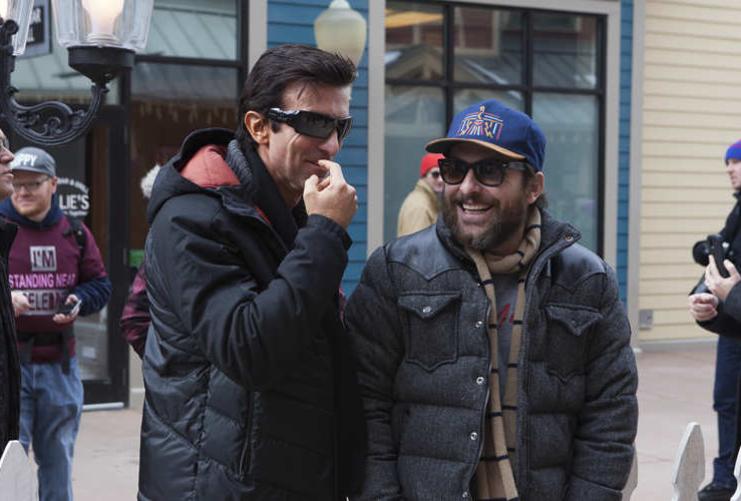 Charlie Day and Sharlto Copley at Sundance Film Festival
