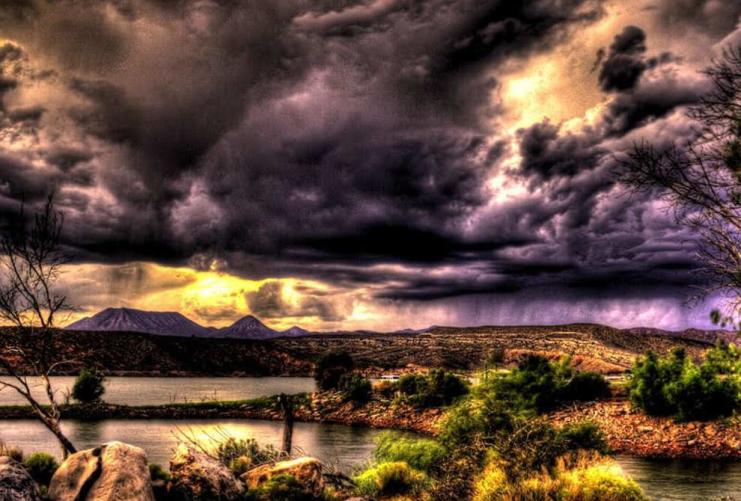 Southern Utah Desert Reservoir