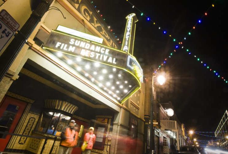 Marquee at the Sundance Film Festival