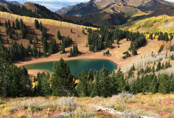 Lake at Wasatch Crest Trail