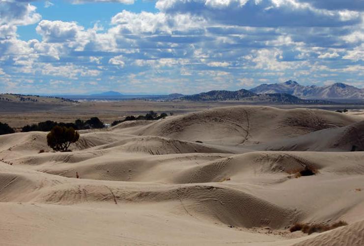Little Sahara Sand Dunes in Utah