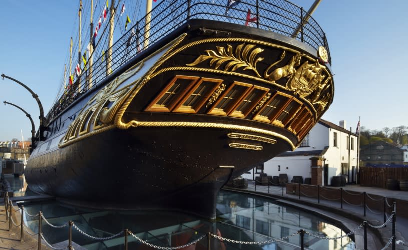 SS Great Britain from dockyard - credit David Noton