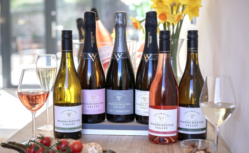 A selection of wines - Credit Woodchester Valley Wines
