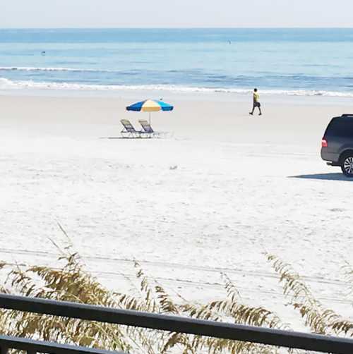 Driving on the white hard packed sand of Daytona Beach