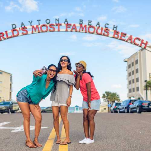 Worlds Most Famous Beach Sign at Daytona Beach