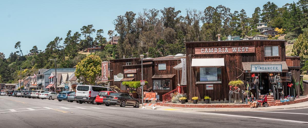 Shops in Cambria's West Village