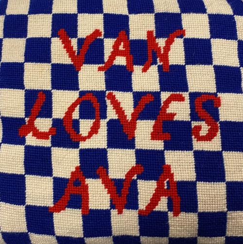 Van Loves Ava Pillow