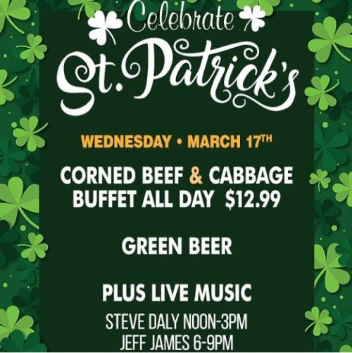 The Lookout st. patrick's specials