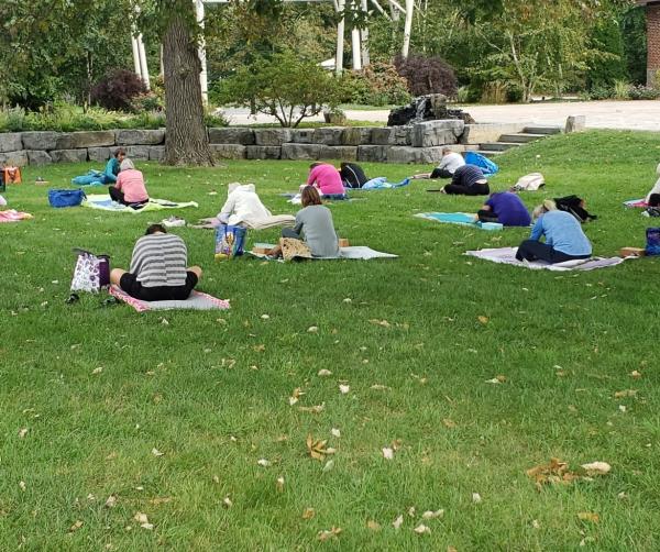 Yoga in the Gardens - Wellfield Botanic Gardens