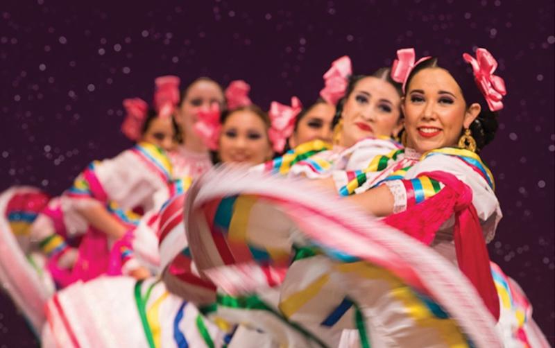Dancers perform at Mariachi Christmas