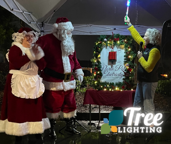 fife tree lighting santa claus