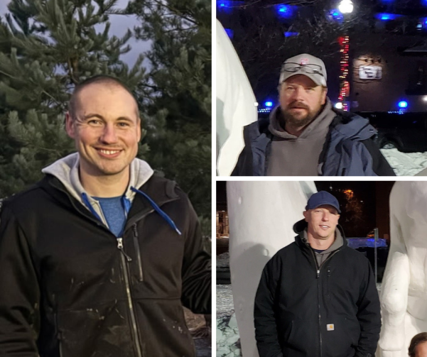 Collage photo of the team members for Snow Sculpting Team MI-2.