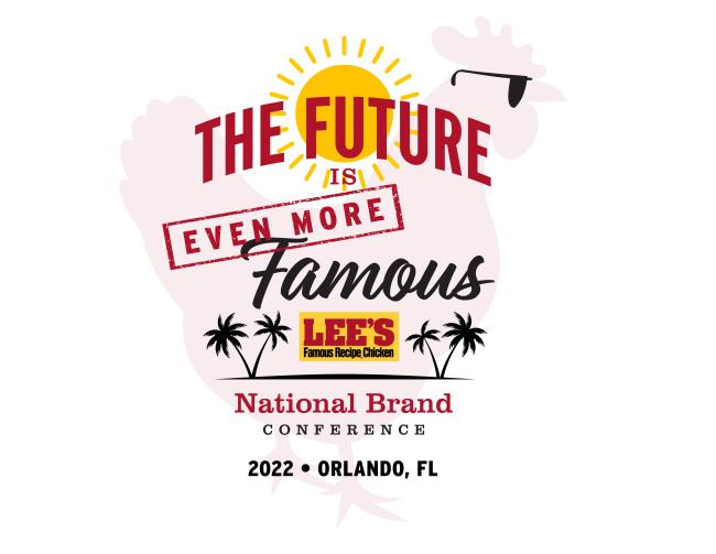 Lee's National Brand Conference logo for delegate website