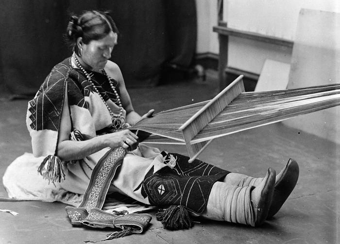 We'Wha, Zuni weaver, c. 1886