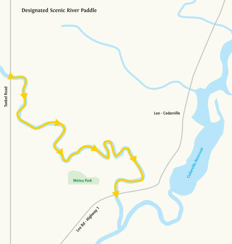 Designated Scenic River Water Trail Itinerary