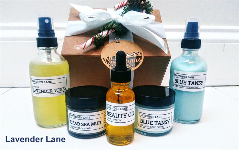 Lavender Lane organic beauty gift set