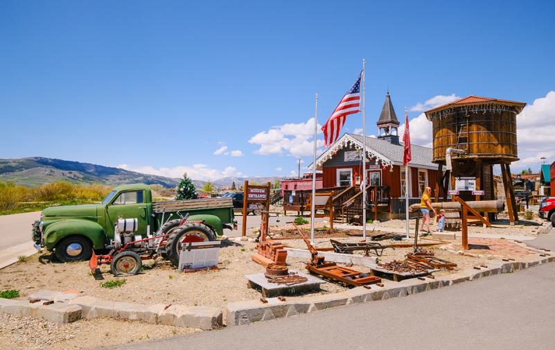 Train Museum Entrance - Granby, Colorado
