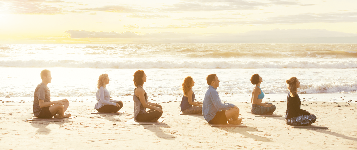 Beach Yoga Meditation Outdoors