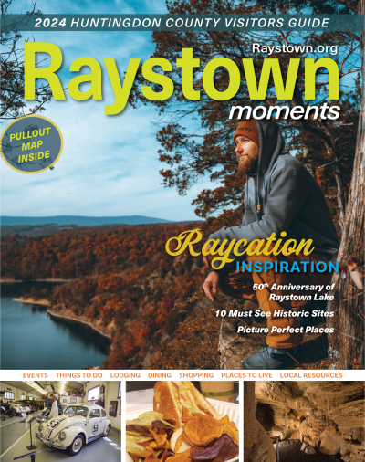 2024 Raystown Moments Visitors Guide Cover