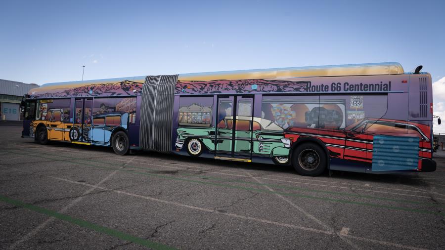 Route 66 Remixed ART Bus