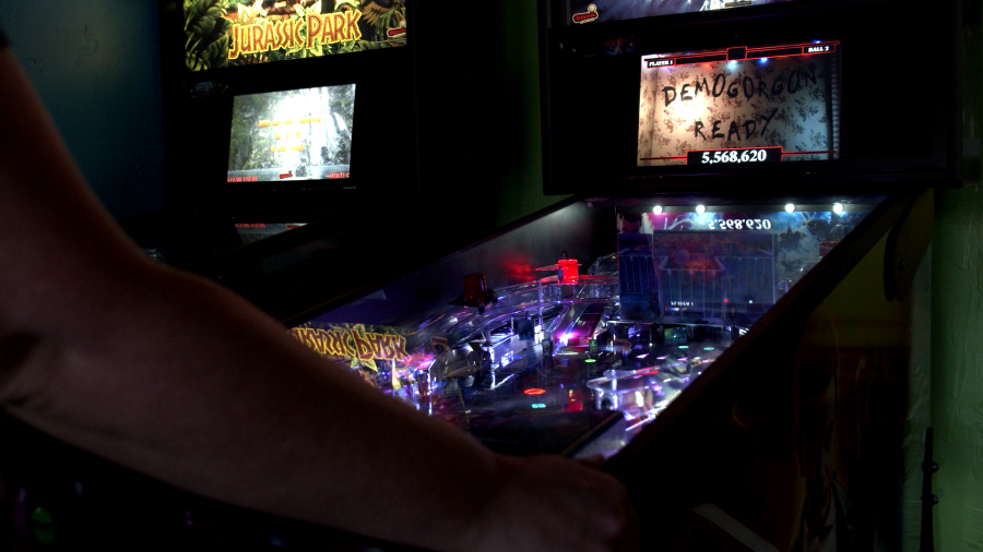 Stranger Things Pinball Machine at Game Changers