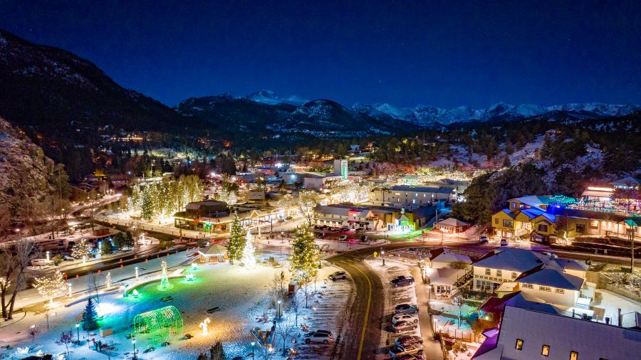 Catch the Glow Holiday Season Lights Display in Estes Park