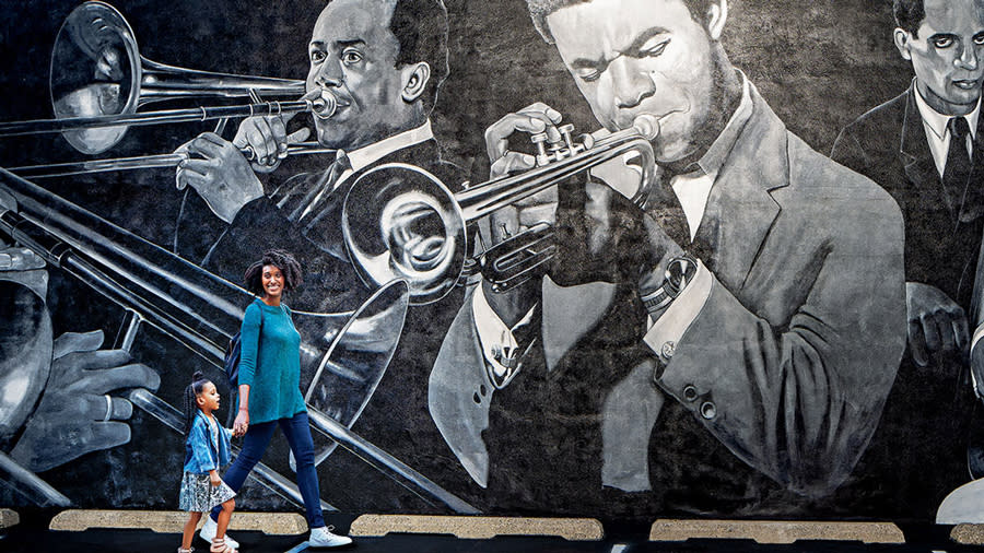 Jazz mural