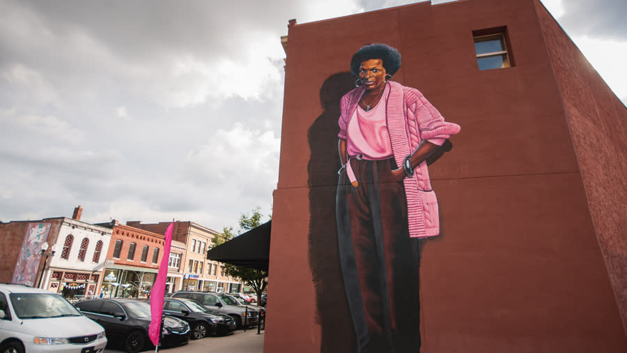 Mari Evans Mural