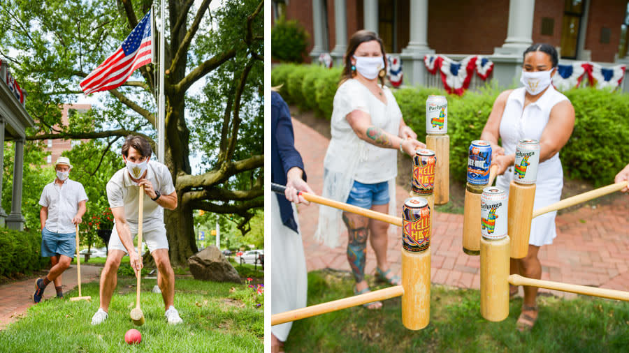 Play and Drink at the Wicket World of Croquet