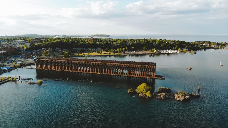 Aerial of Marquette