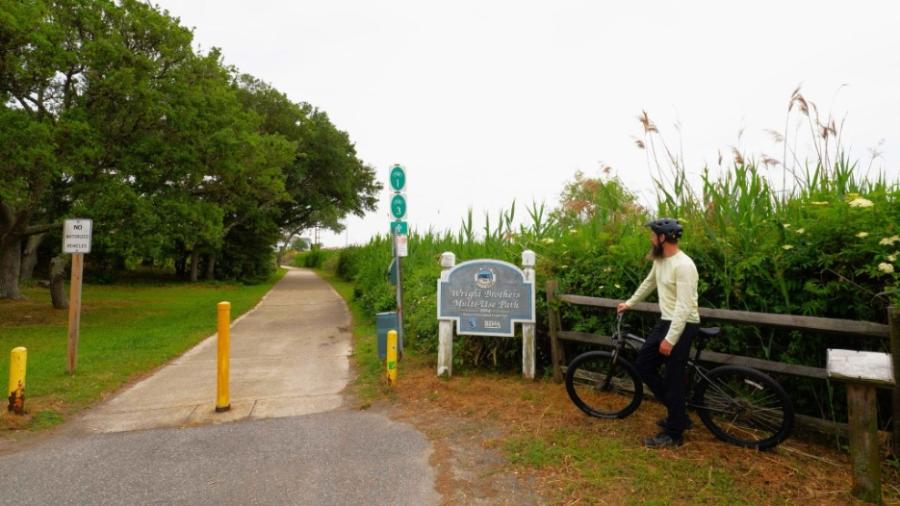 bicycle route wright brother multi use path blog