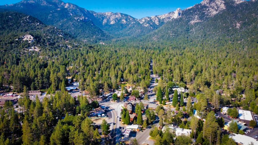 Aerial View of Idyllwild