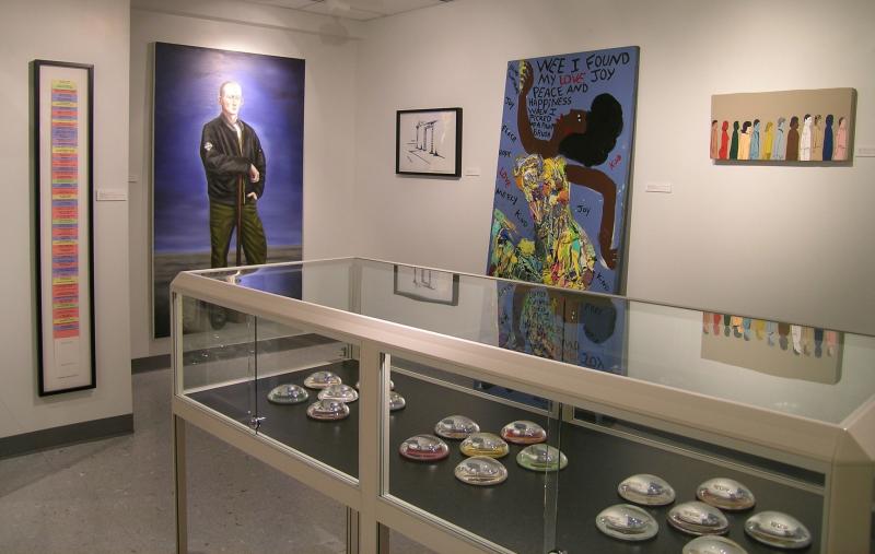 Art exhibit at the Kinsey Institute