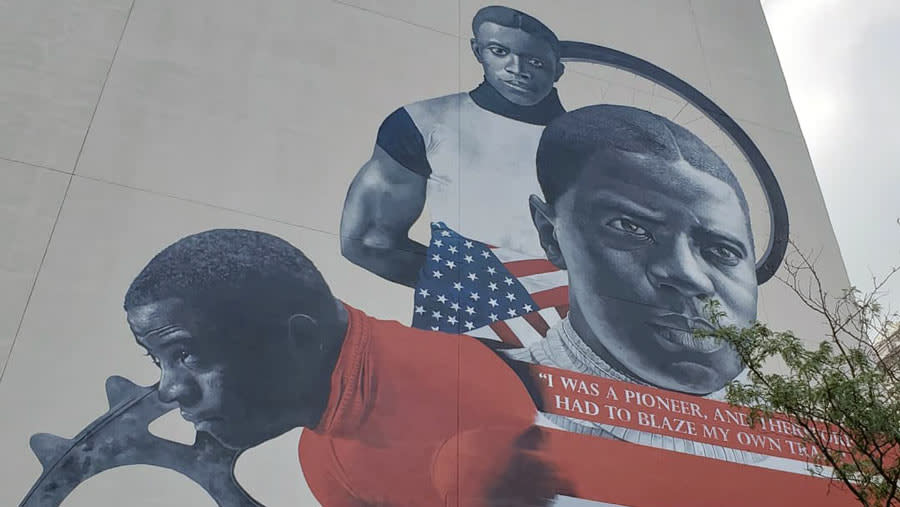 Marshall "Major" Taylor Mural