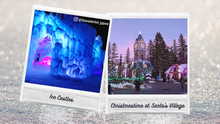 Ice Castles & Christmastime at Santa's Village