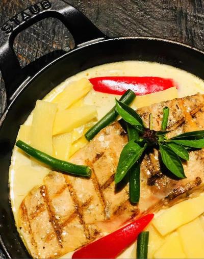 Green Curry Salmon Tokyo Alley