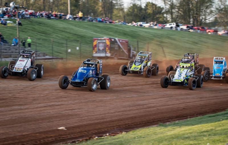 Racing at Bloomington Speedway