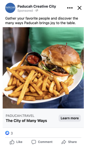 Paducah Food Ad Meta