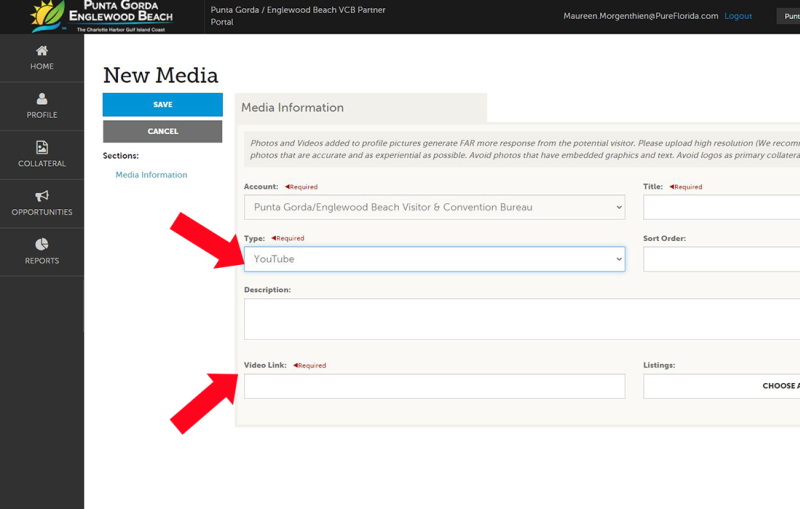 Adding Media to Your Account - Image 4