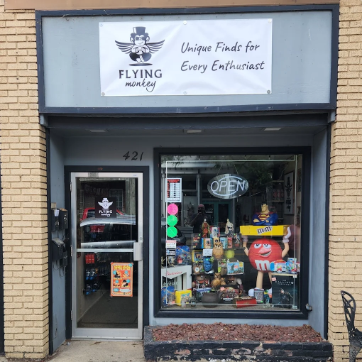 Flying Monkey shop in Jeffersonville, Indiana.